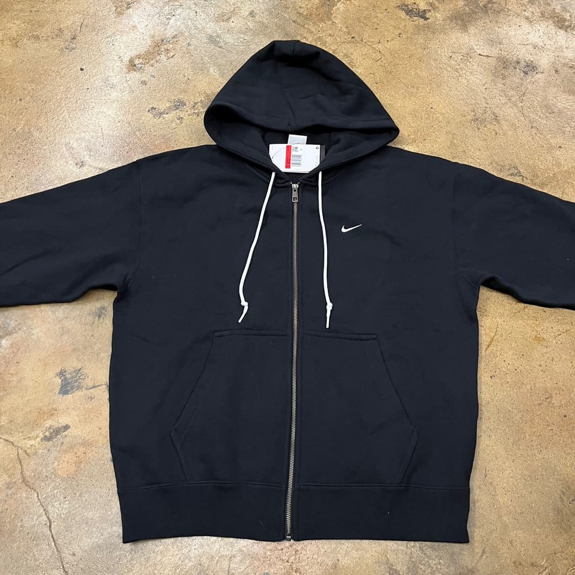 [정품/L] 나이키 블랙 후드 집업 nrg b15 상품이미지3