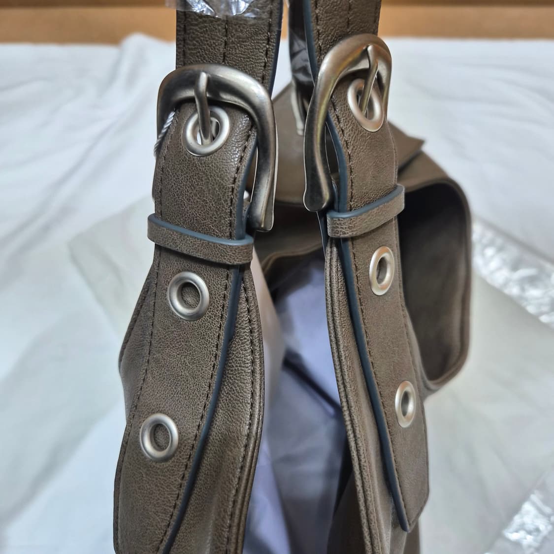 (새상품) 여밈 베르소백(짙은 회갈색) 상품이미지7