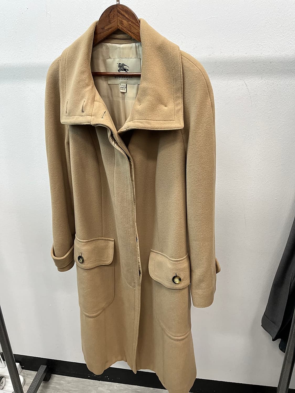 여) 버버리 카멜 캐시미어 코트 상품이미지1