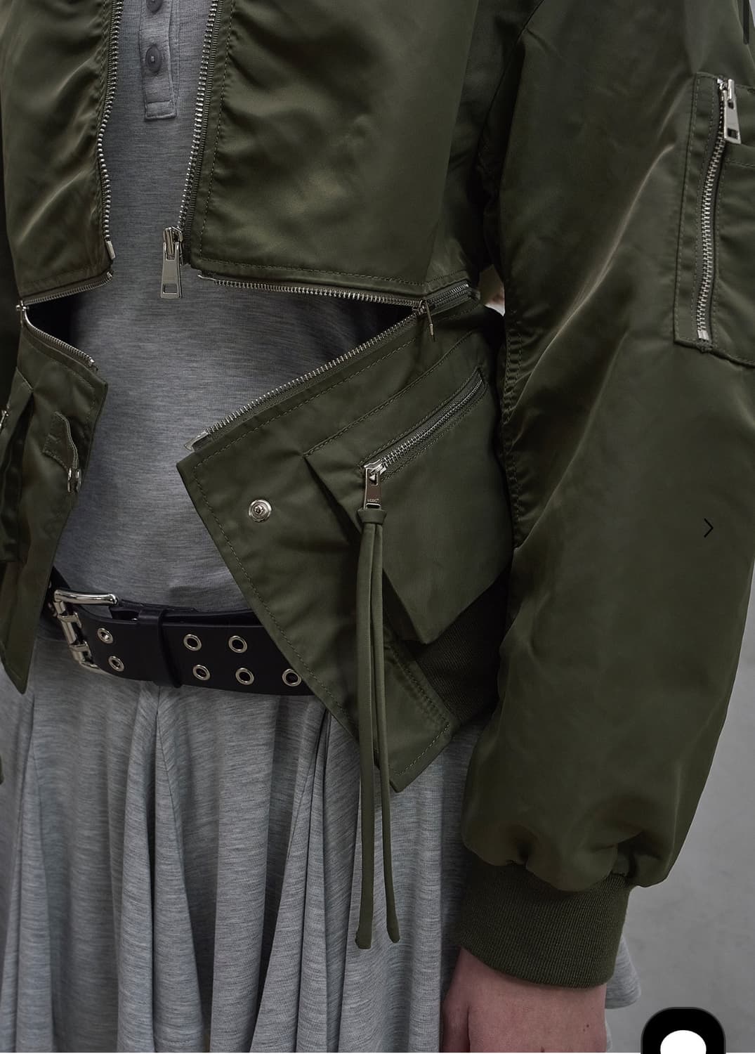 엘씨디씨 포켓 블루종 자켓 (KHAKI) 상품이미지3