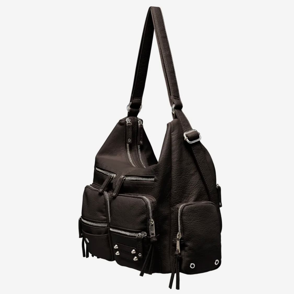 블랙퍼플 가방 레토 멀티 카고백 브라운 새상품 상품이미지2