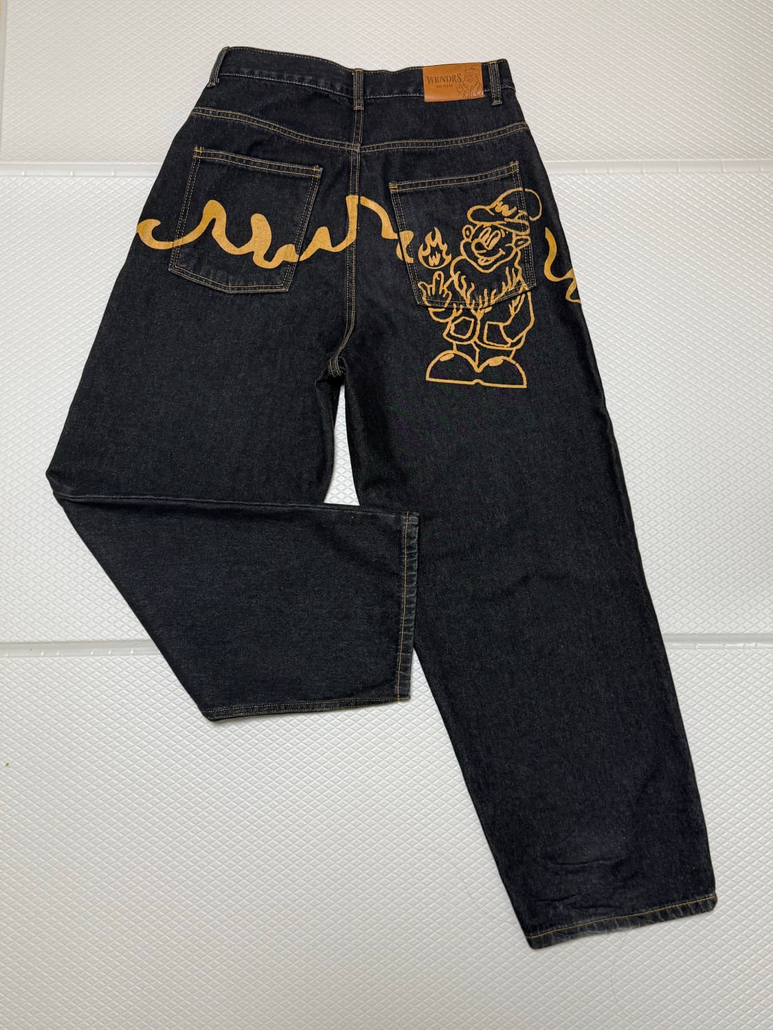 위켄더스 DWARF 데님 흑청 청바지 (BLACK) 상품이미지1