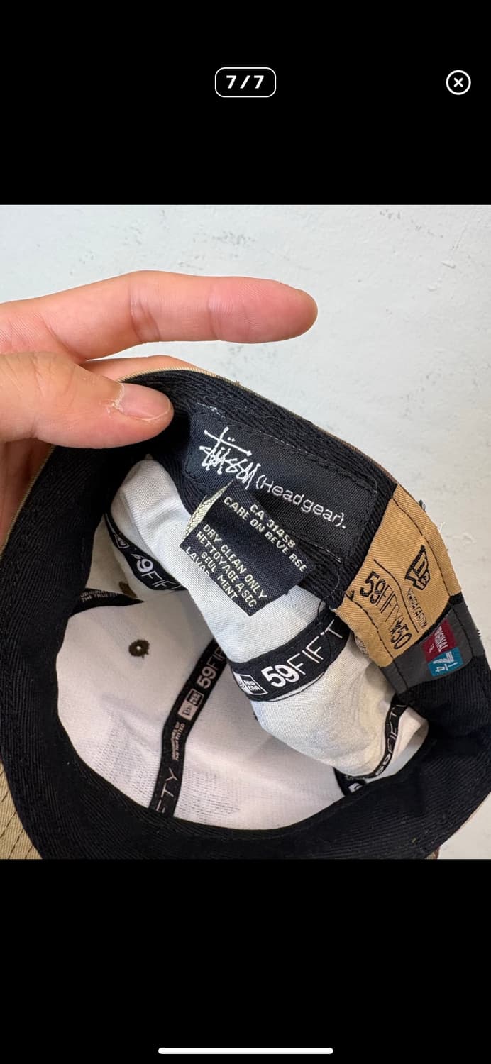 스투시 뉴에라 콜라보 카모 피티드캡 상품이미지5