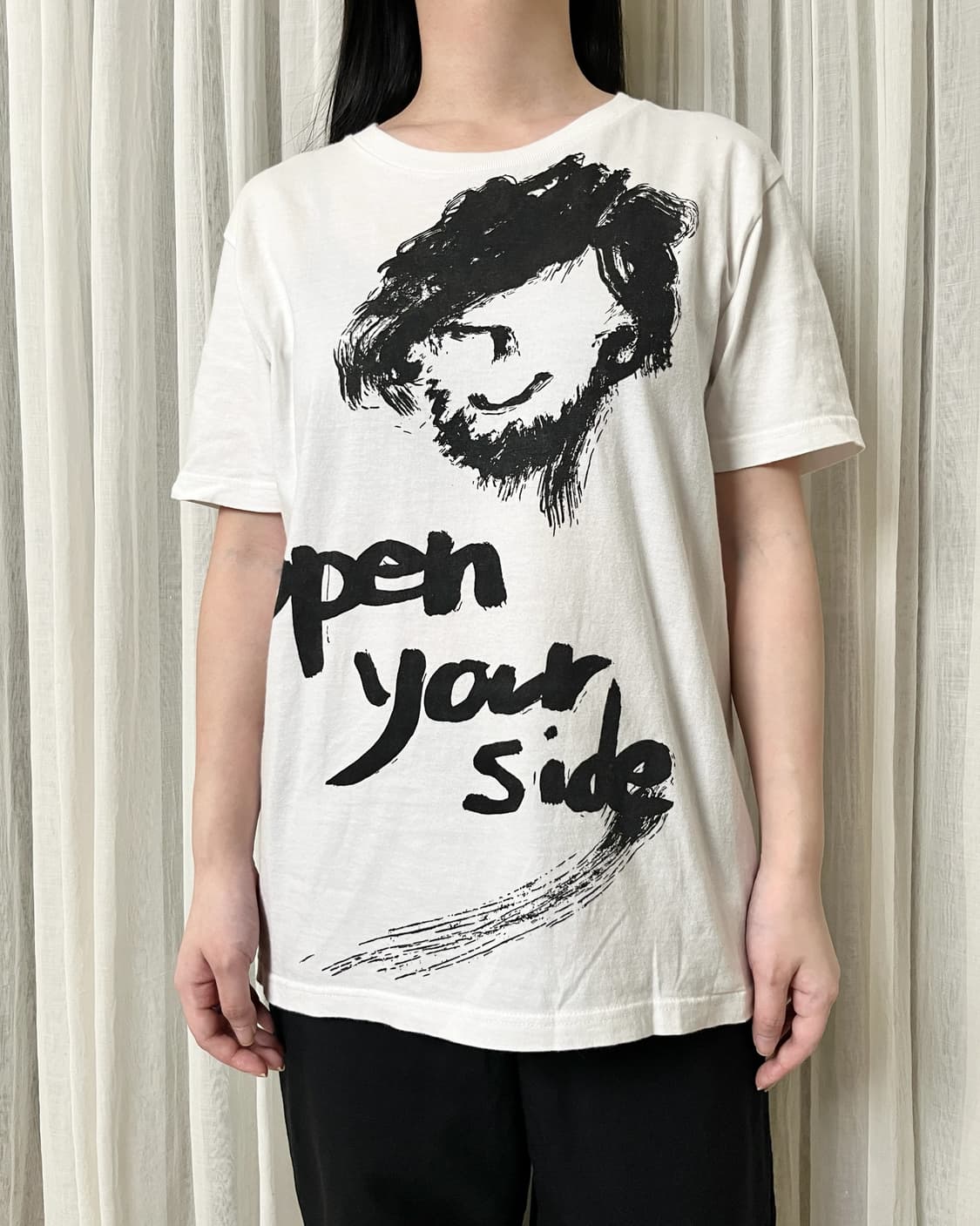 요지야마모토 open your side 티셔츠 ground Y 상품이미지8