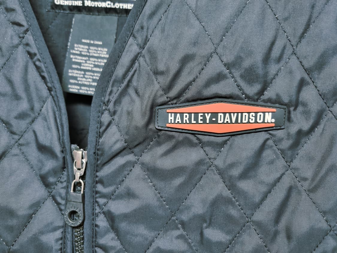 남성 할리데이비슨 라이딩 기어 퀼팅 경량 베스트 조끼 라이더 오토바이 상품이미지3