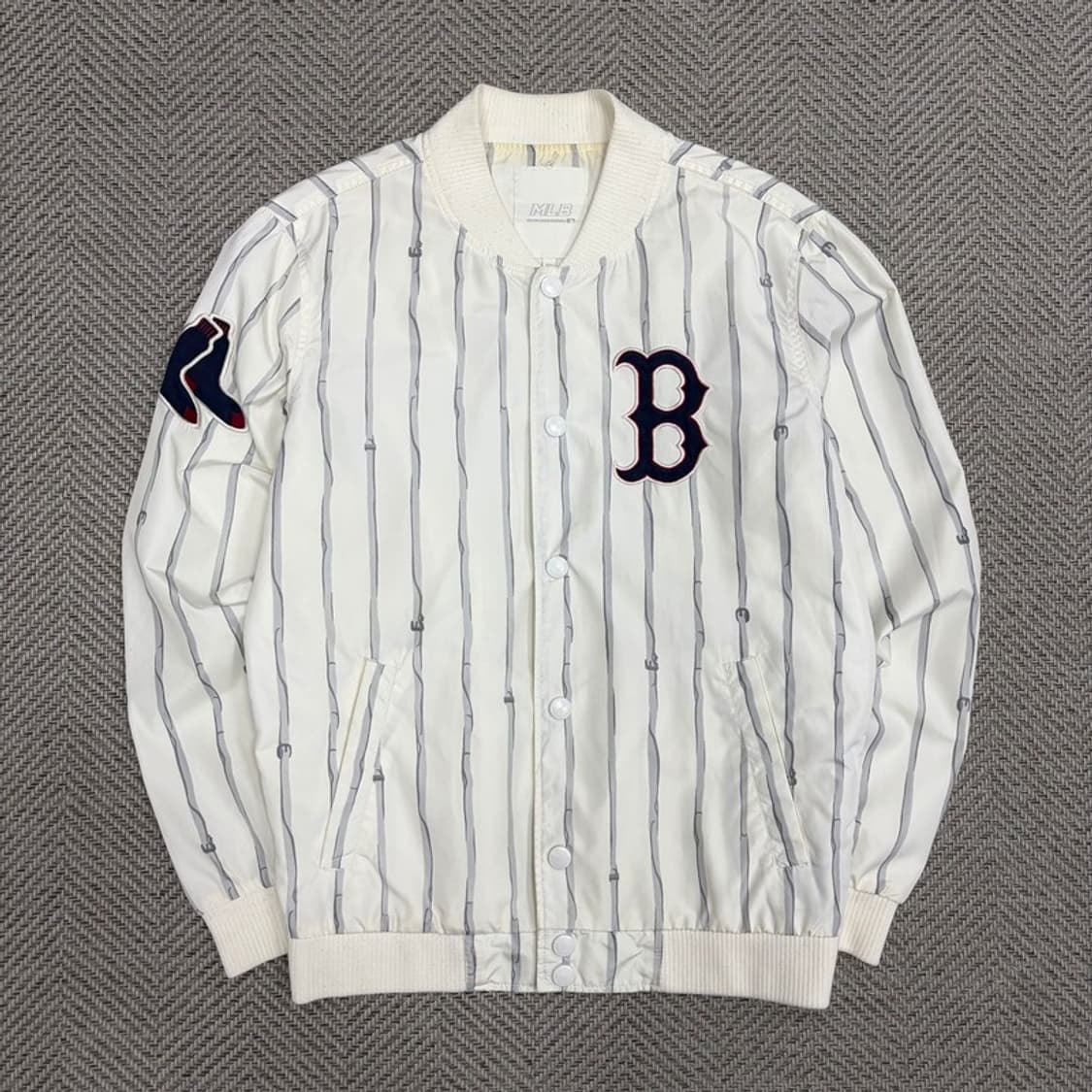 mlb 패턴 바시티자켓 v1284 상품이미지1