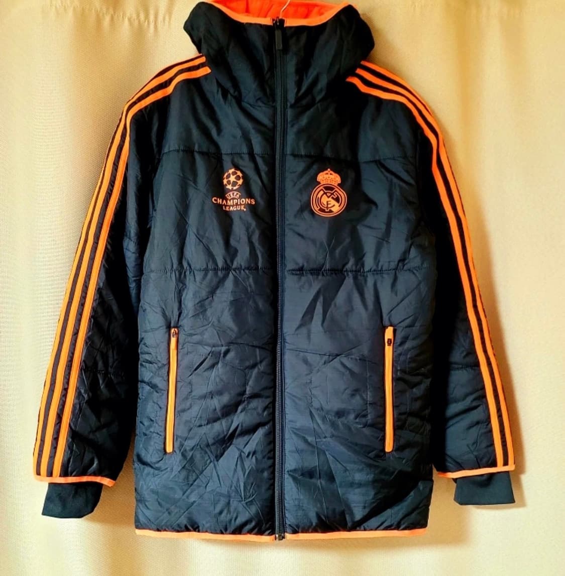 아디다스 레알마드리드 챔스 경량 패딩 90 상품이미지1
