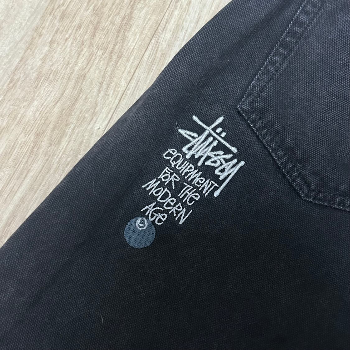 스투시 워시드 캔버스 빅 올 진 상품이미지4
