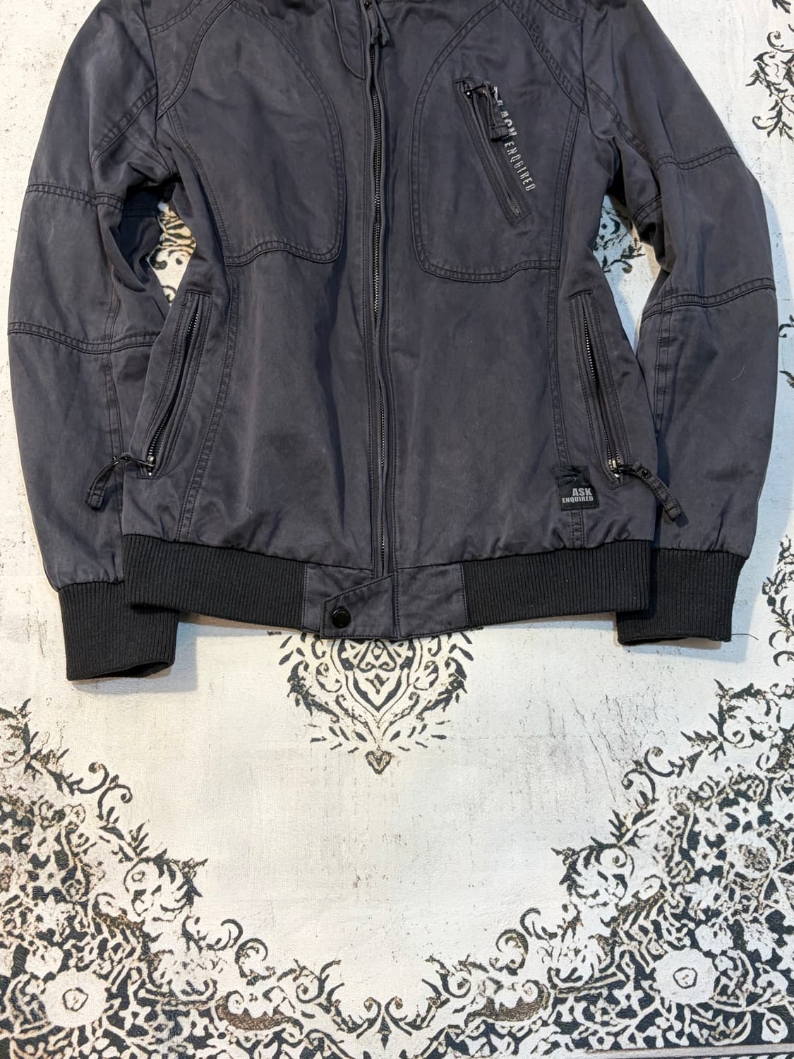 ASK Y2K detail biker jacket  상품이미지8