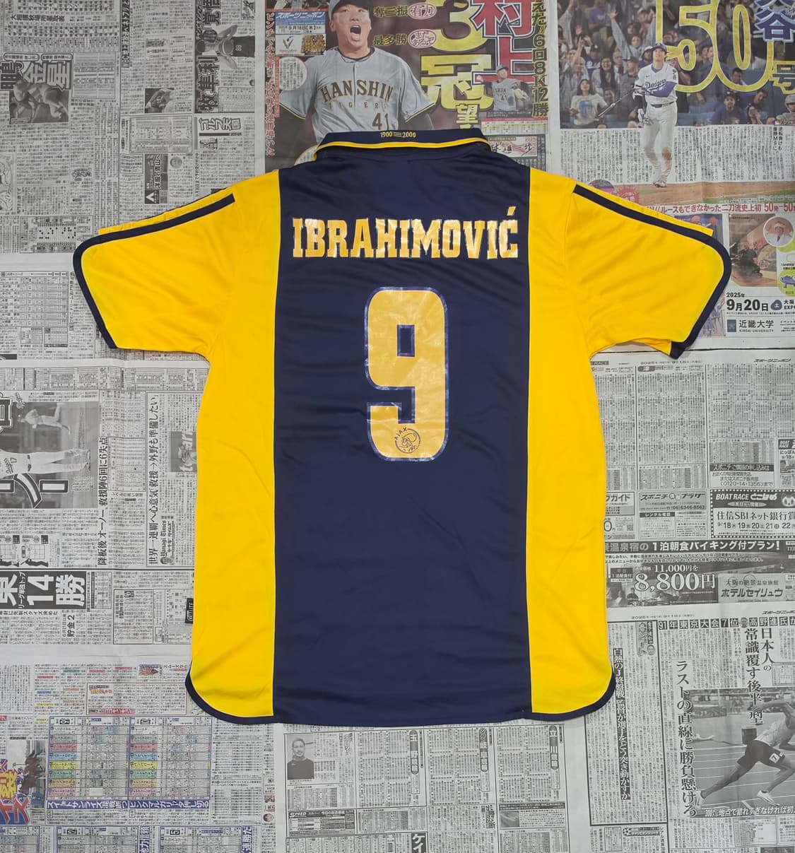 00-01 Ajax 즐라탄 이브라히모비치 유니폼 away 2XL 상품이미지9