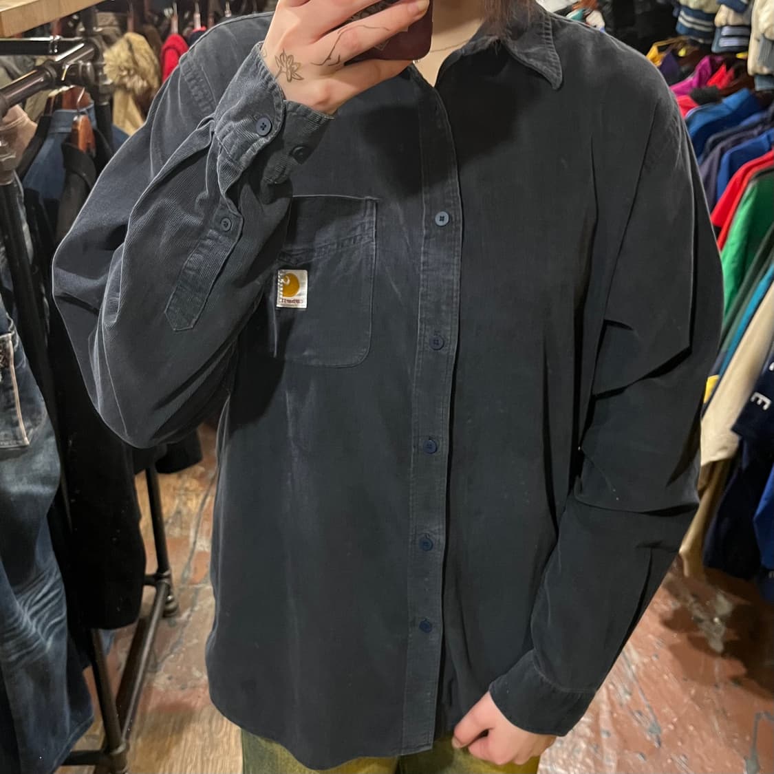 [HI] 칼하트 데님 셔츠 상품이미지2