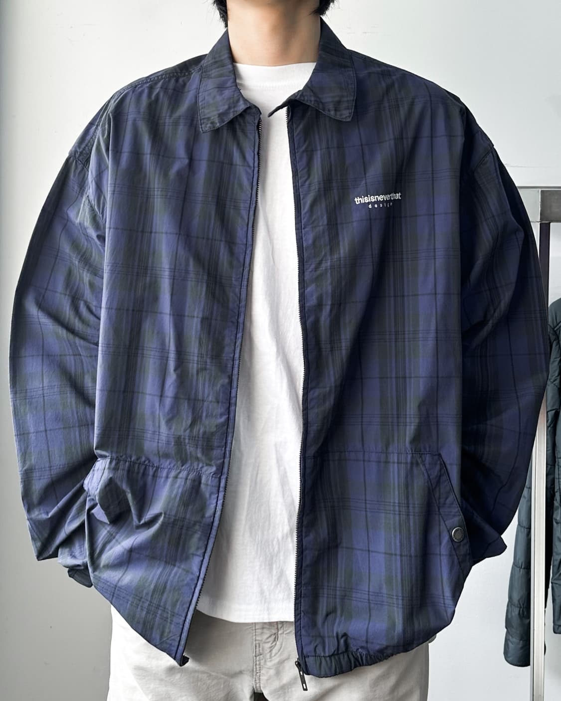 디스이즈네버댓 21F/W 코듀라 체크 스윙탑 자켓 상품이미지2