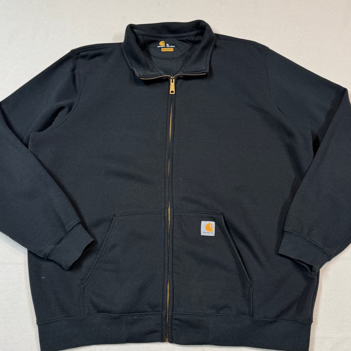 XL) 칼하트 미드웨이트 오리지널핏 집업 블랙 상품이미지2