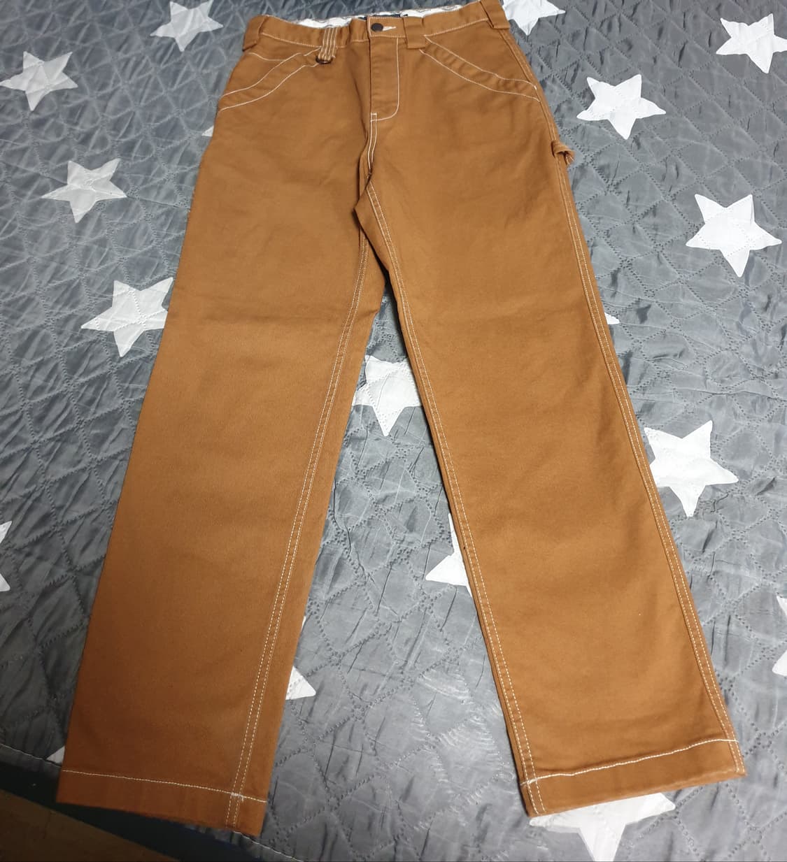 디키즈 스티치 카펜터 워크팬츠 브라운 (30) 상품이미지1