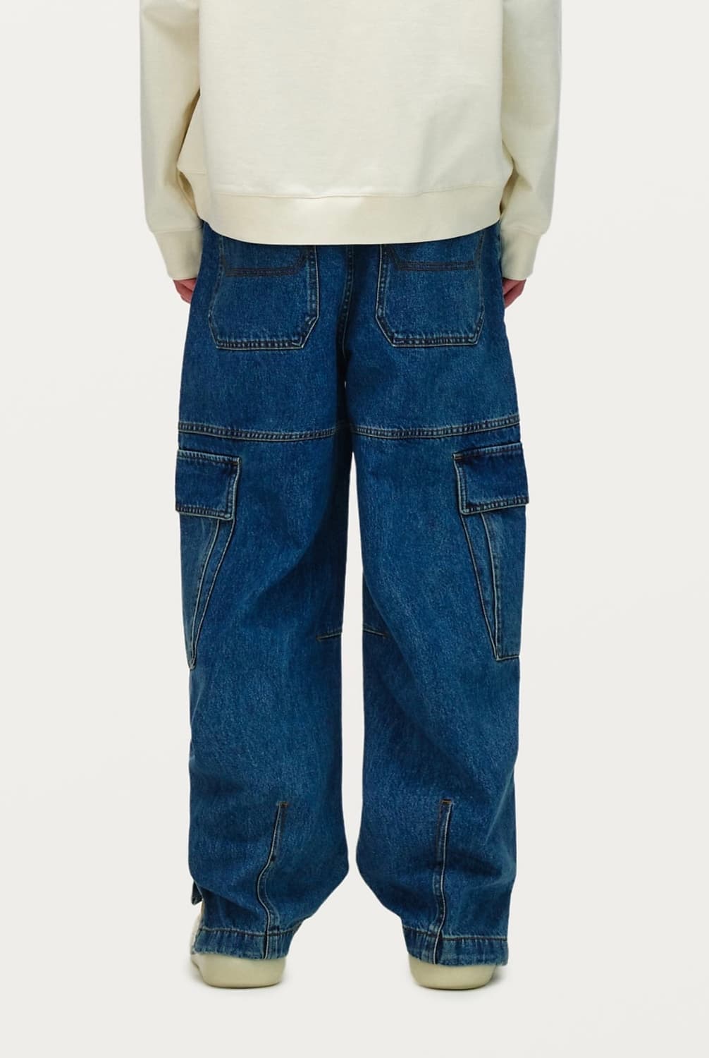 솔리드옴므 카고데님 팬츠 48 상품이미지3