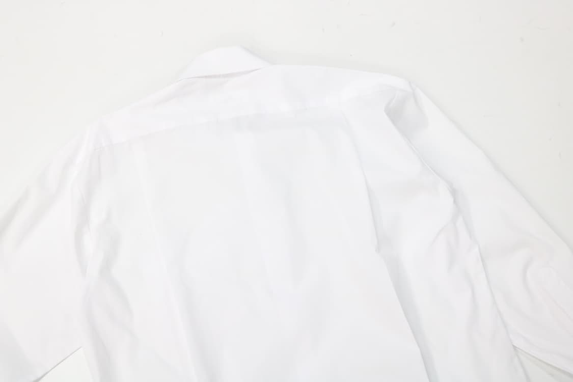 Courreges 쿠레주 빈티지 미니멀 화이트 드레스 셔츠 상품이미지7