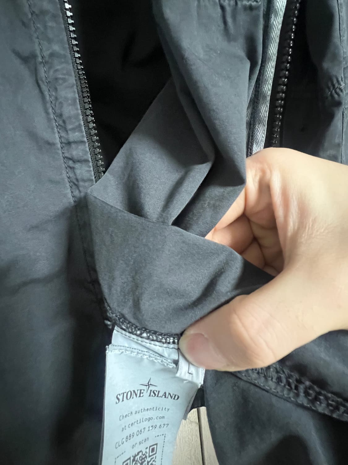 스톤아일랜드 21fw 올드이펙트 오버셔츠 상품이미지10