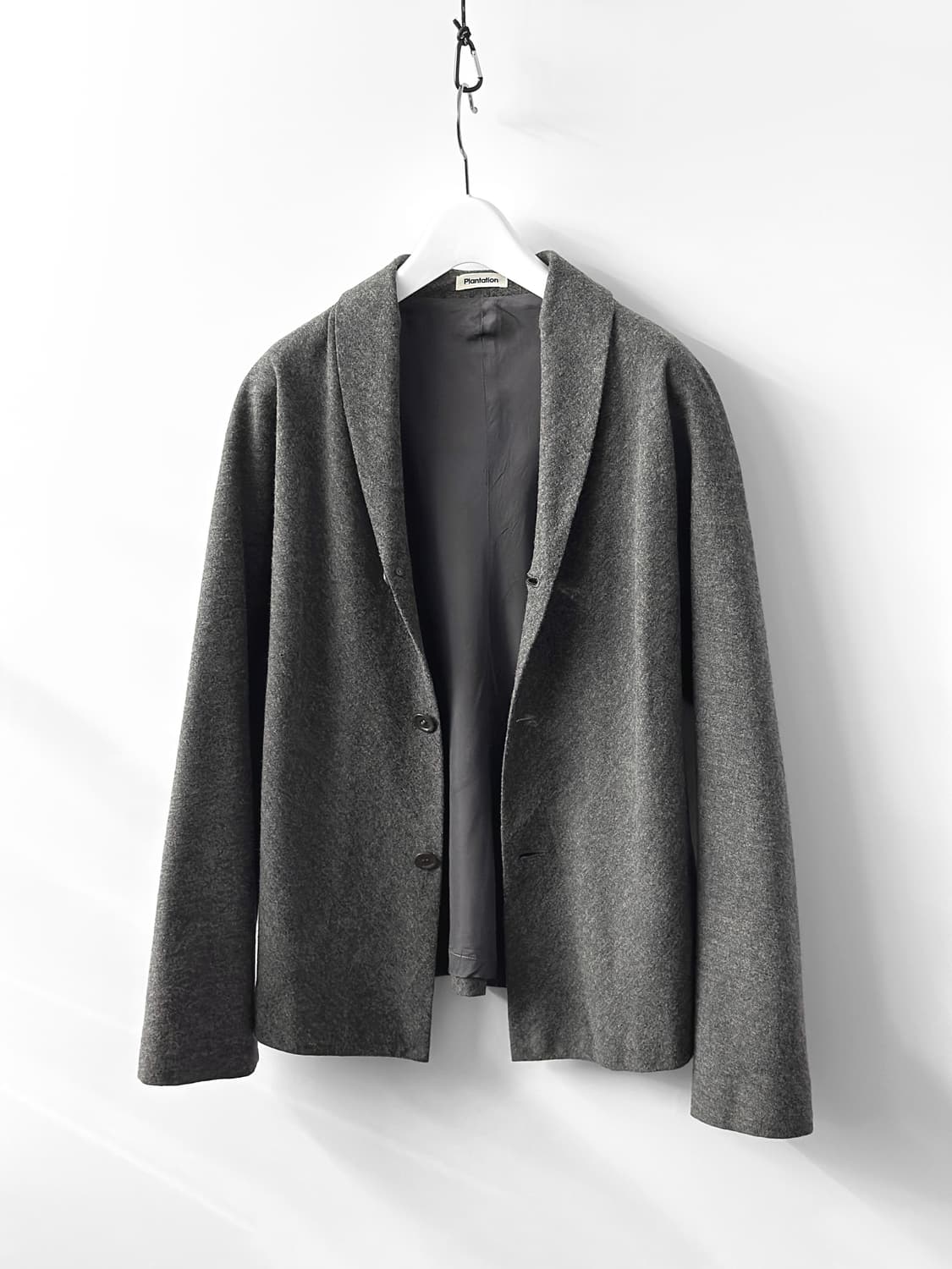 90~00s 플랜테이션 바이 이세이 미야케 돌먼 슬리브 자켓 상품이미지4