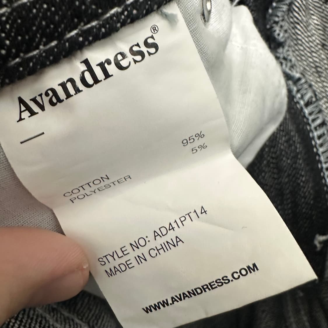 어반드레스 여성 워싱 데님 부츠컷 흑청바지 S 상품이미지10