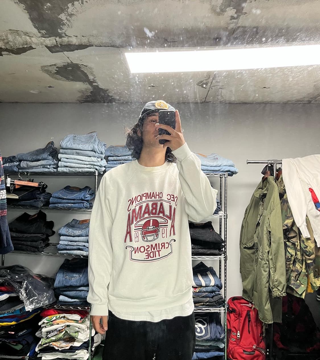 XL) 90S ALABAMA SWEATSHIRT 상품이미지7