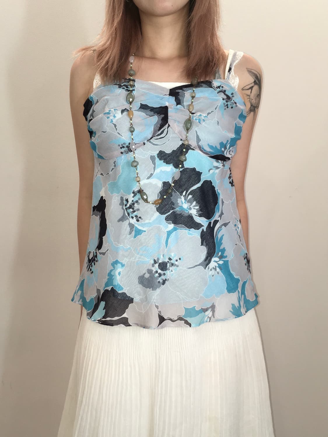 jpn vintage blue fairy sleeveless 상품이미지3