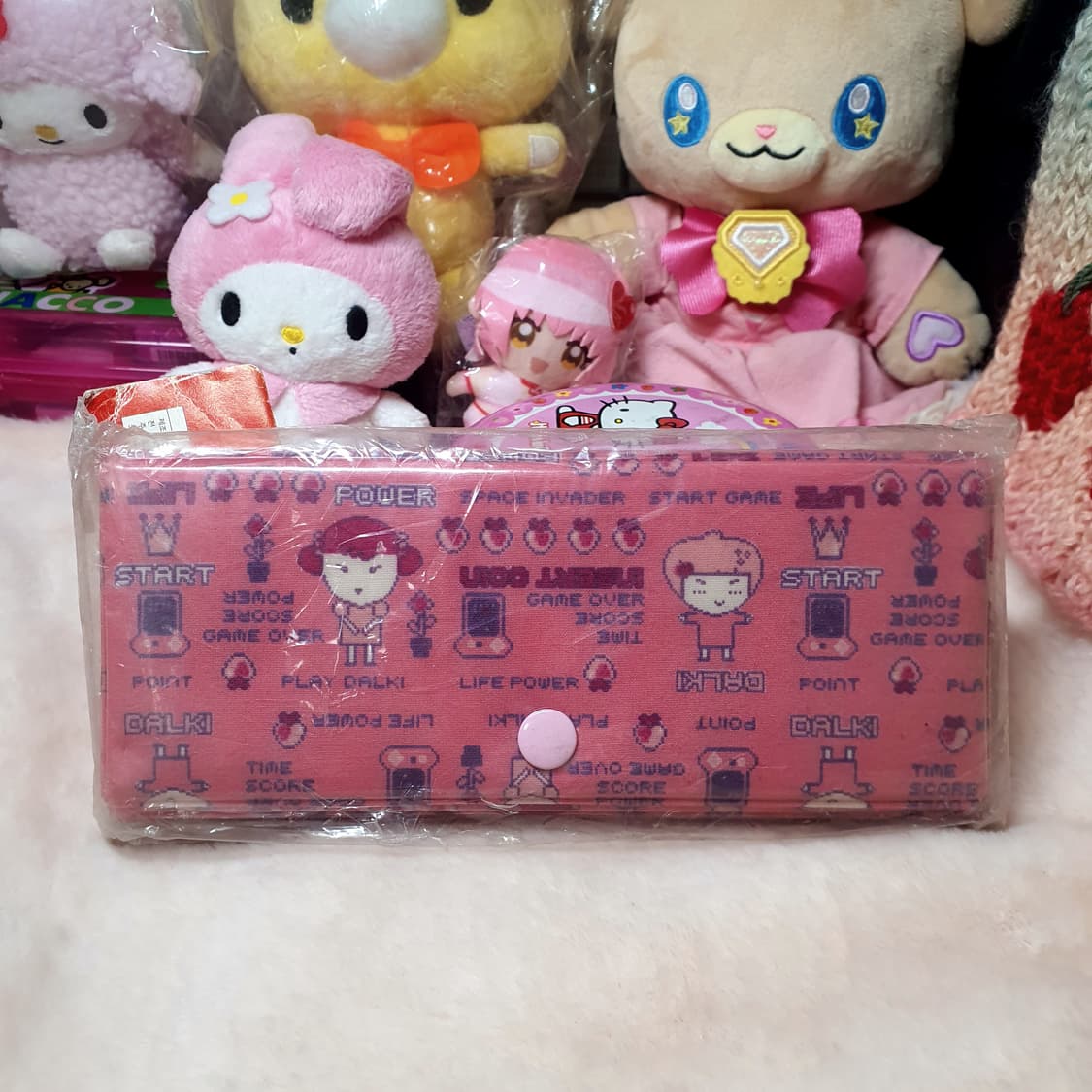 미개봉) 고전 희귀 딸기가 좋아 빈티지 필통 캐릭터 케이스 고전문구 다꾸 상품이미지1