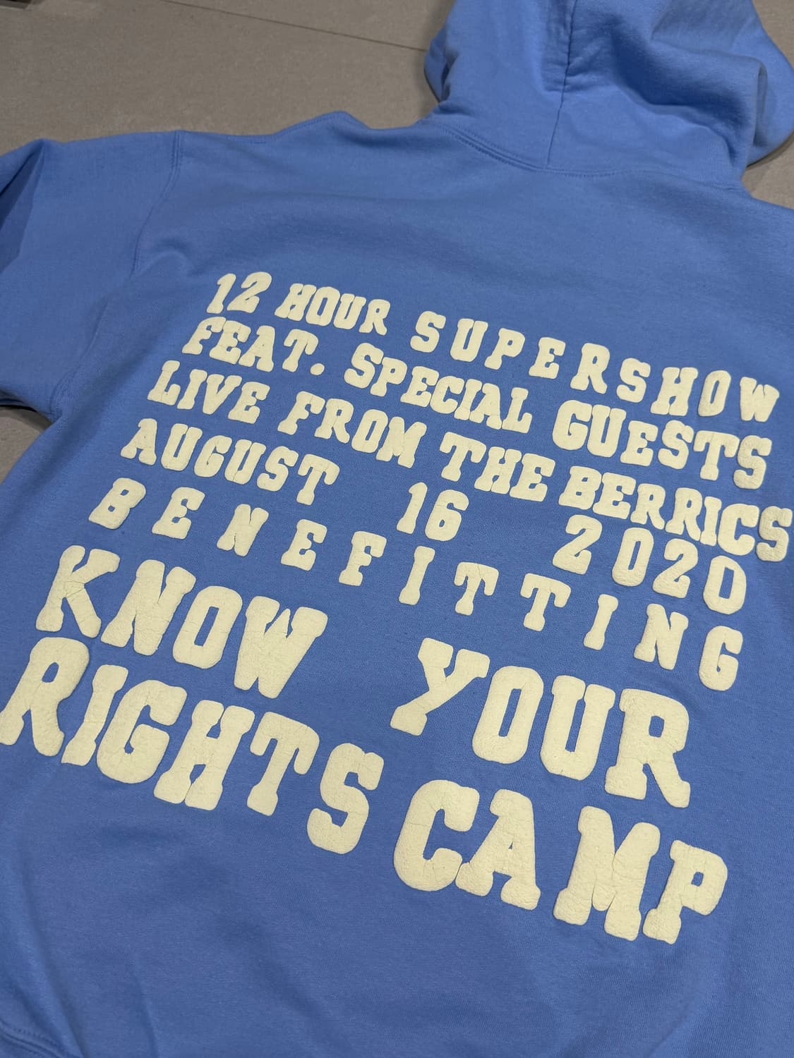 2020 CPFMｘKerwin Frost 퍼프 프린팅 후드티  상품이미지4