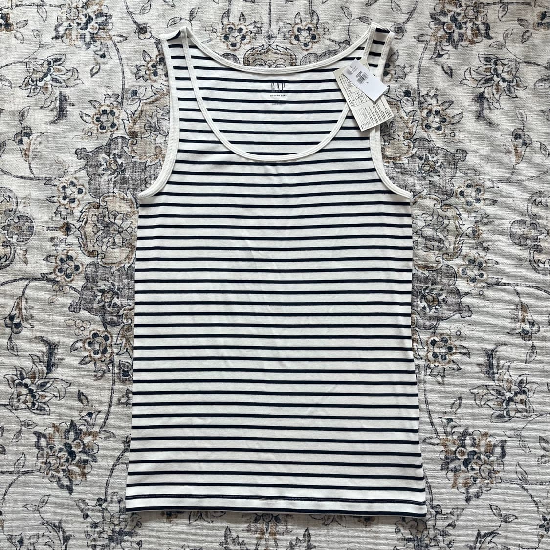 갭 단가라 슬리브리스 탑 상품이미지1