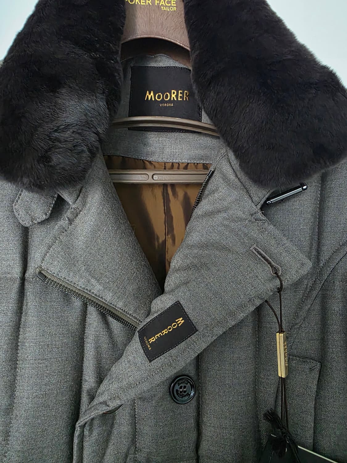 무레르 모리스 (울캐시미어 패딩코트)/ 베이지 /48사이즈 
 상품이미지3