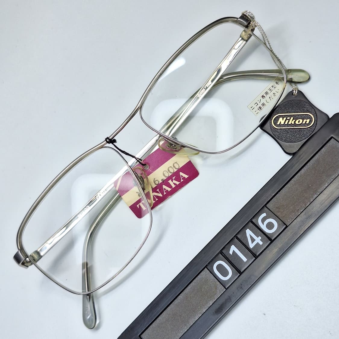 80s 일본제 빈티지 데드스톡 미사용/니콘 FB911 안경테 52mm  상품이미지1