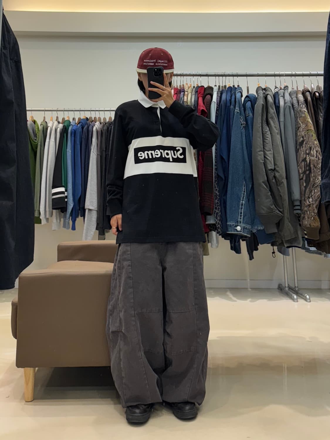 15FW 슈프림 월드 페이머스 럭비티 상품이미지6