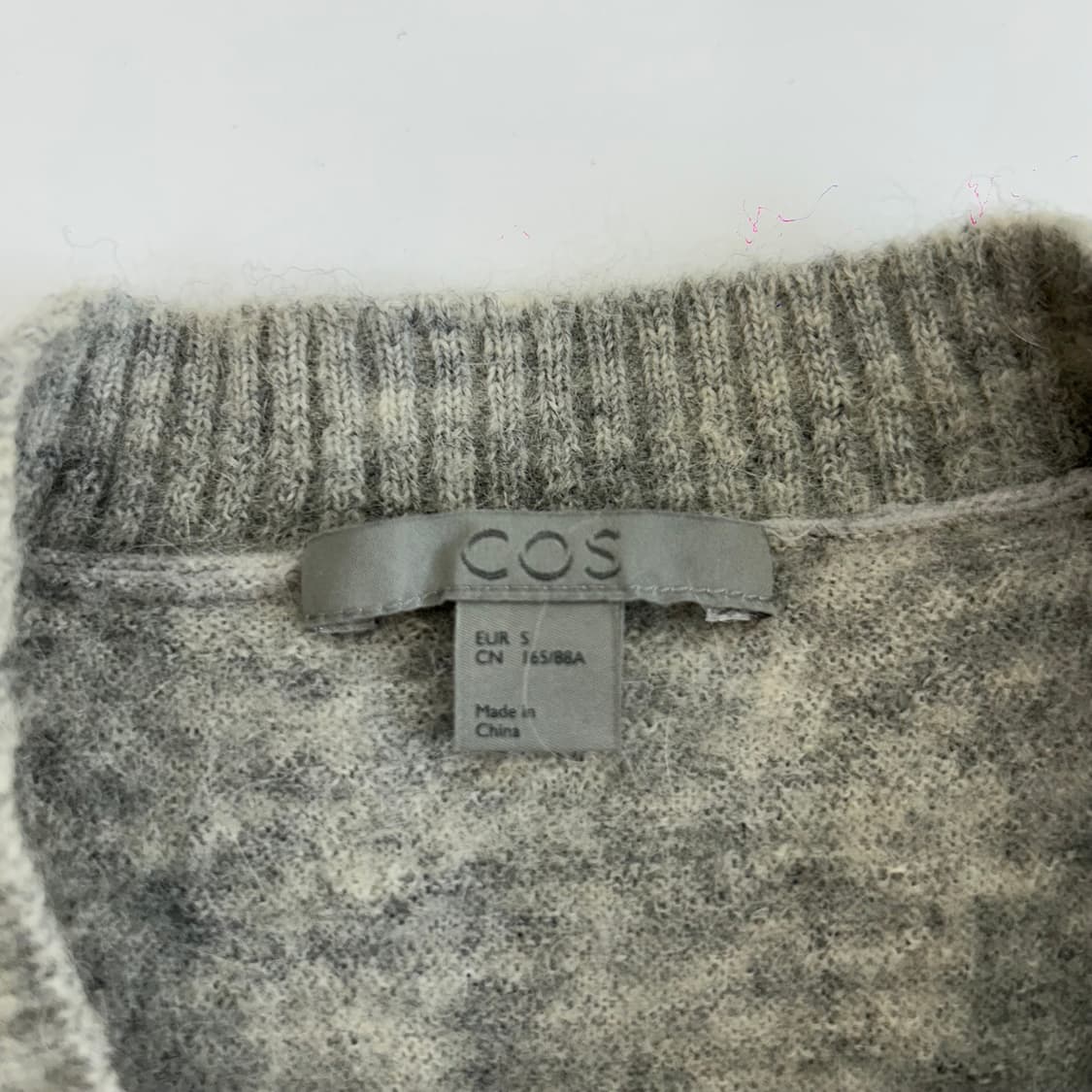  Cos 코스 그레이 니트 가디건 상품이미지5