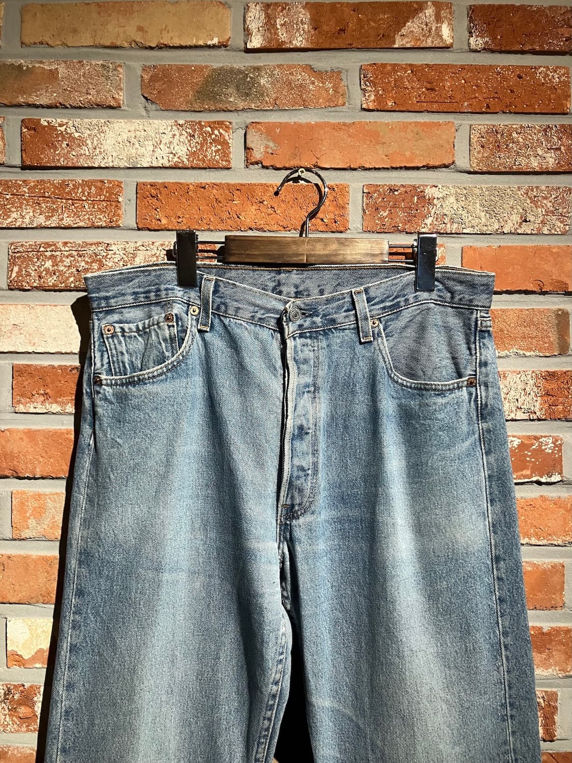 90s USA 빈티지 리바이스 501 데님 팬츠 상품이미지3