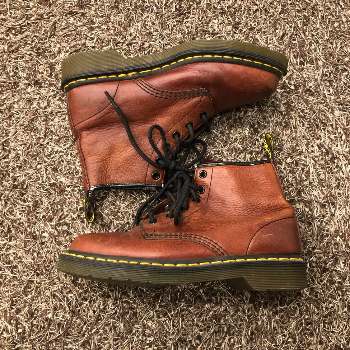 닥터마틴 브라운 워커 부츠 상품이미지2