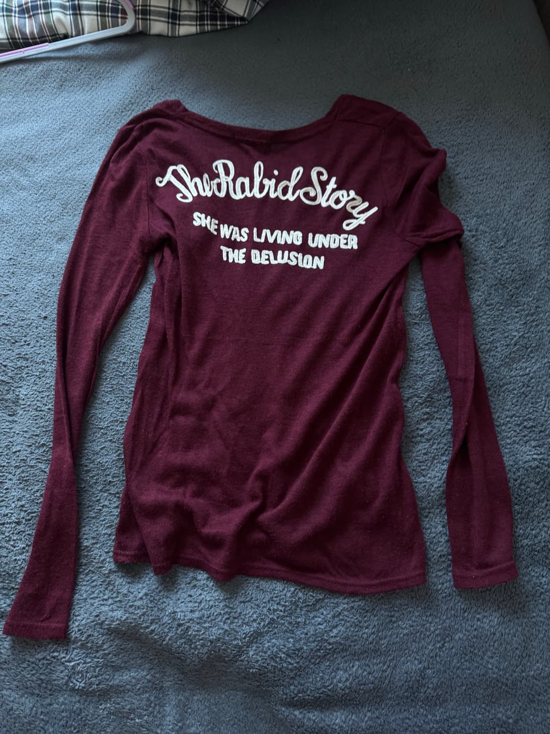 버건디 티셔츠 상품이미지2