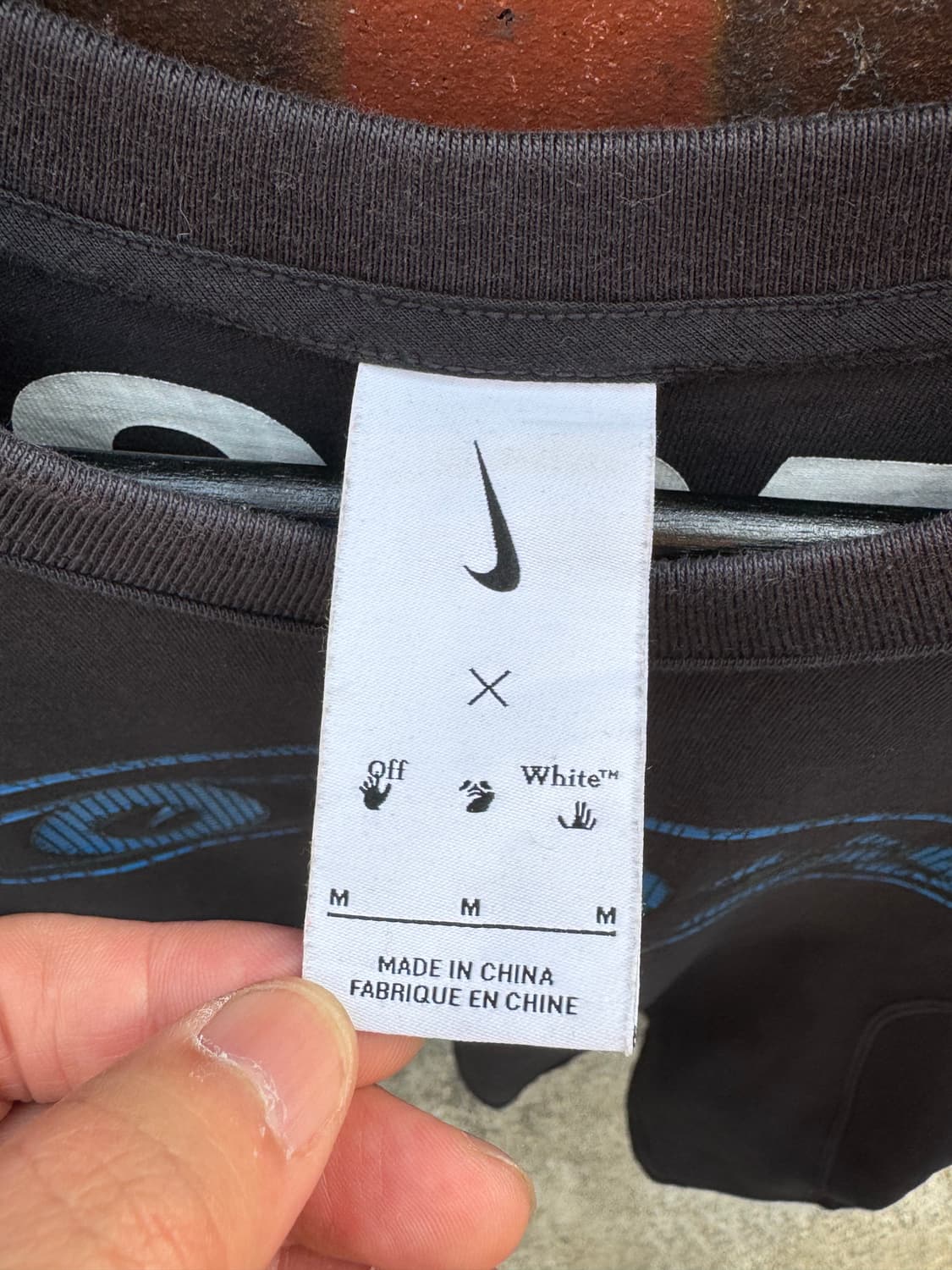 나이키 X 오프화이트 반팔티셔츠  상품이미지4