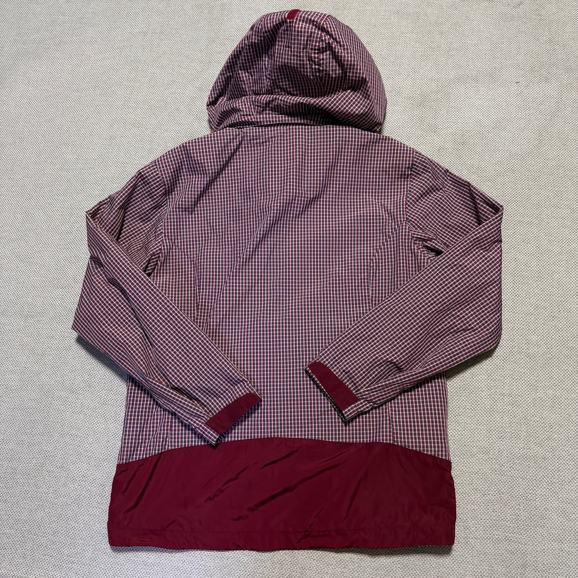 디스커버리 체크 바람막이 자켓 상품이미지5