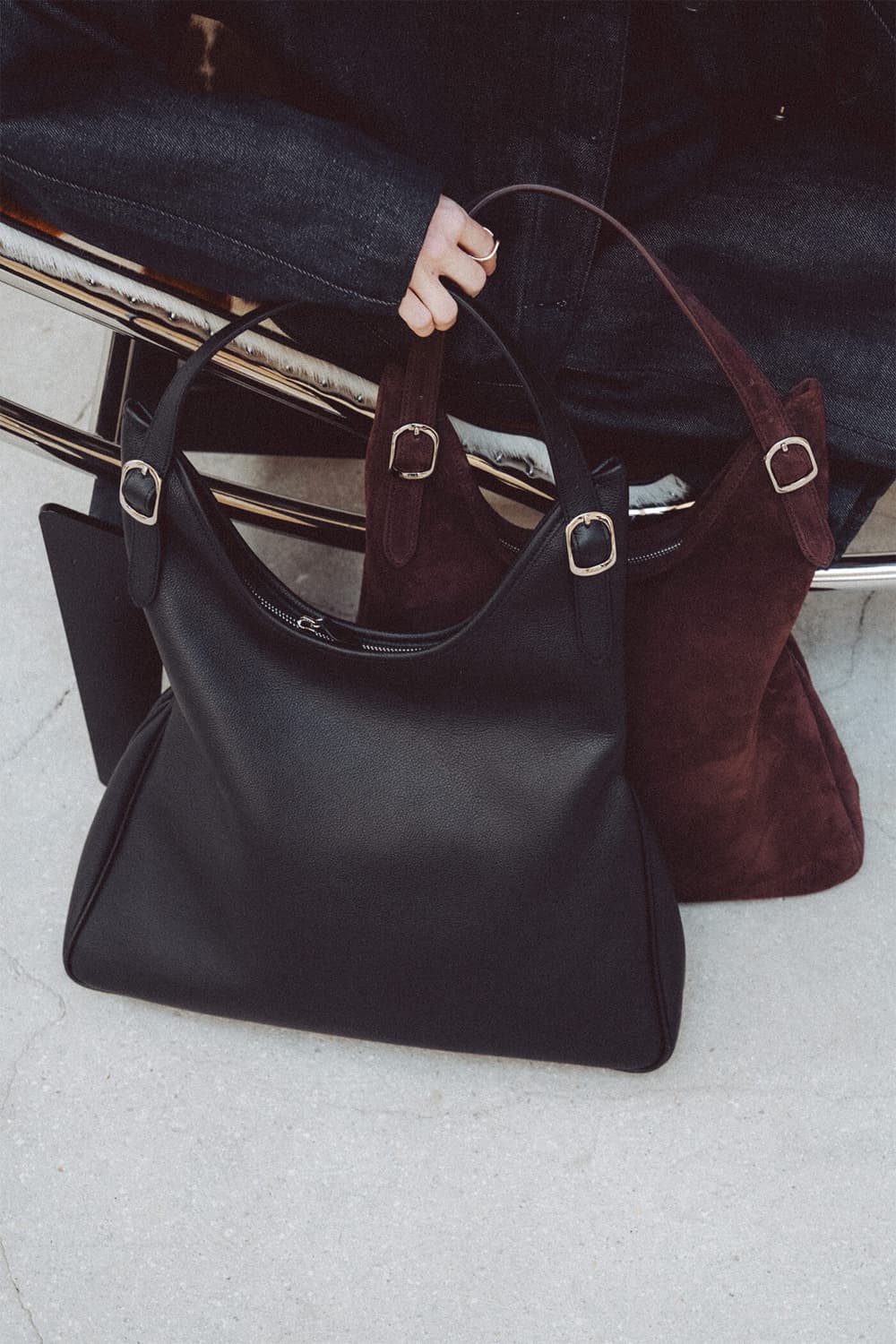 스무드무드 에트나 라지 백 블랙 상품이미지1