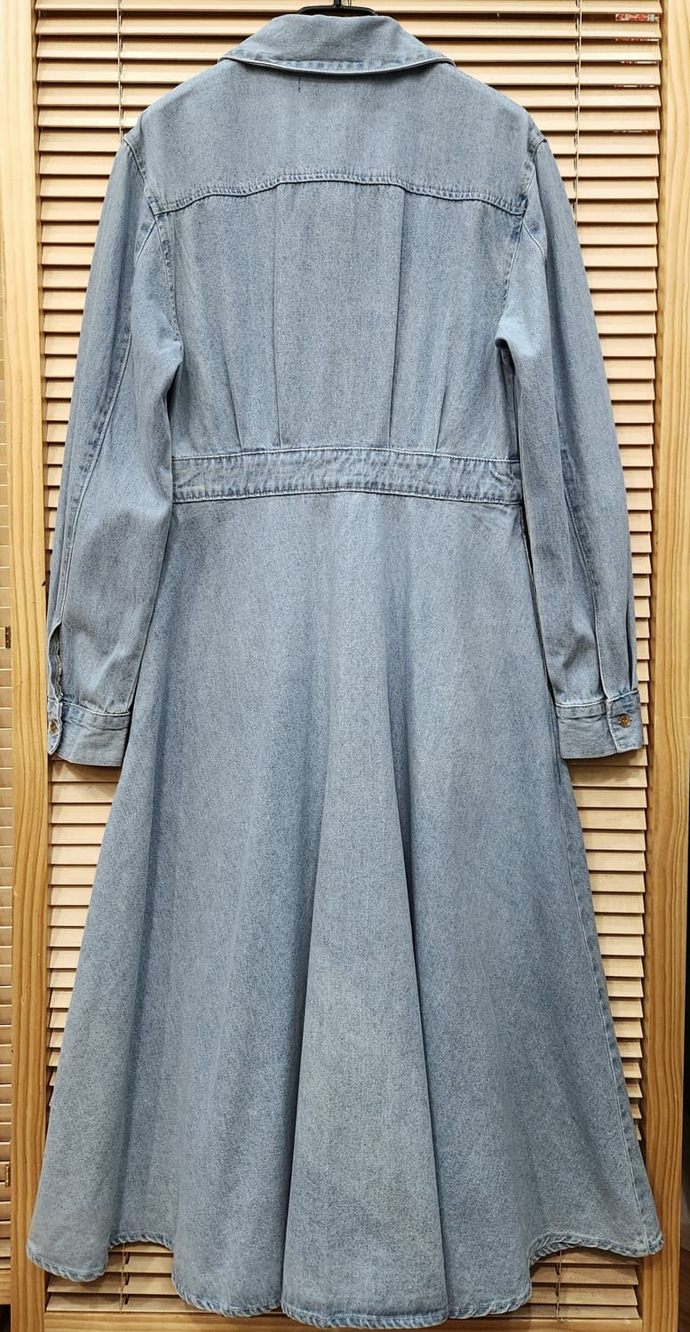 (새상품)L.A.P 데님 연청 롱원피스 상품이미지3