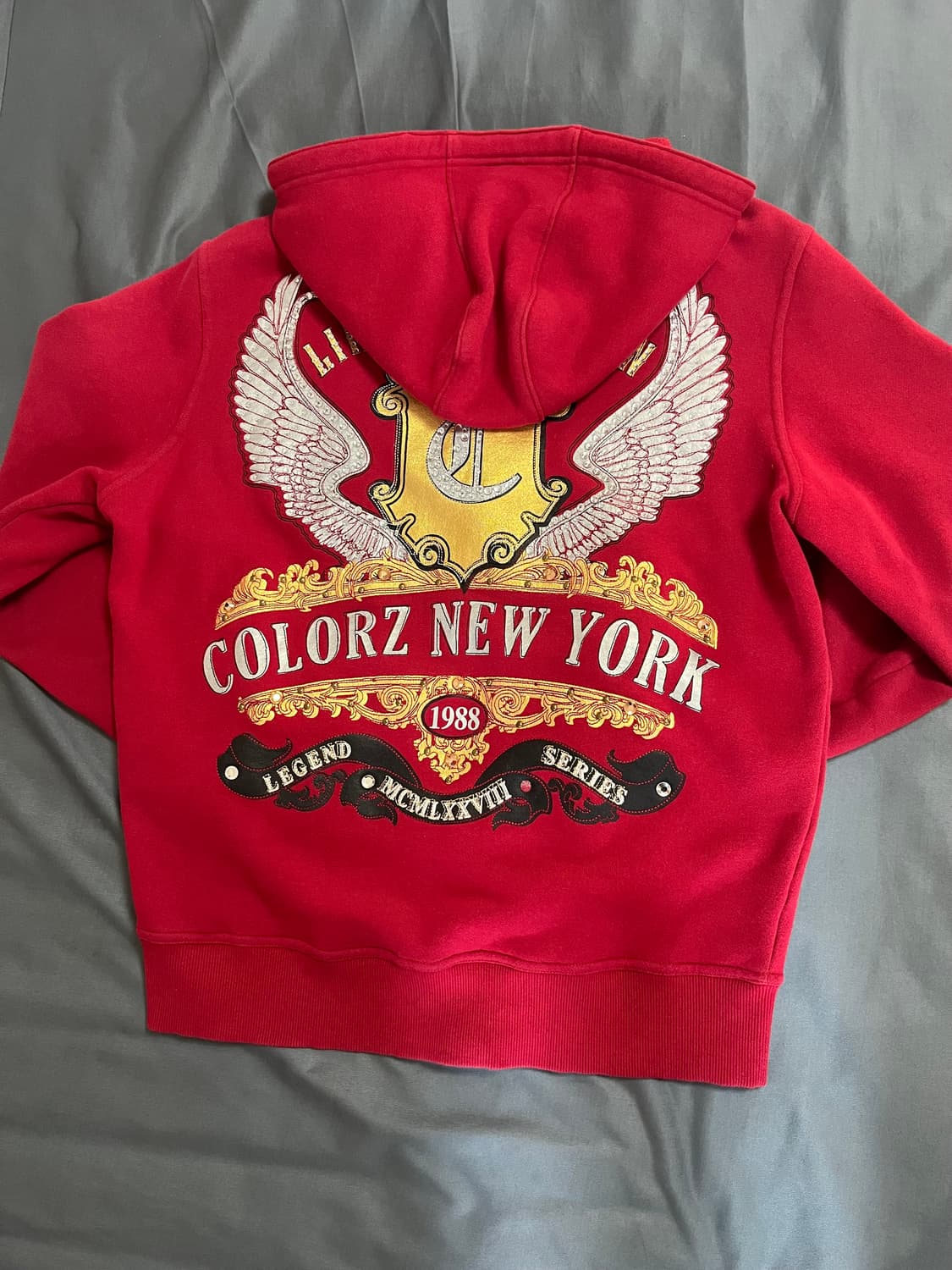 컬러즈 뉴욕 후드집업 상품이미지2