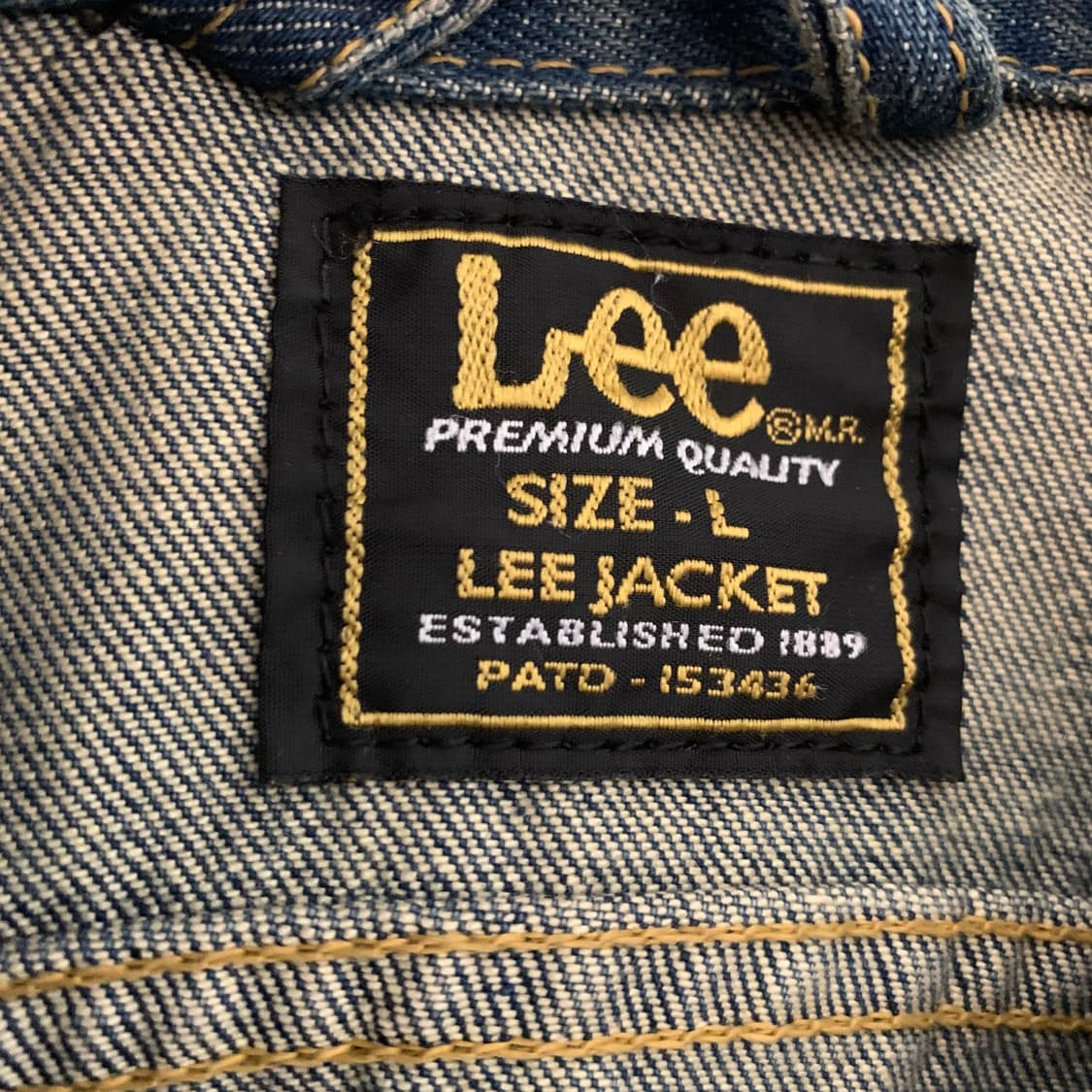 L LEE 리 00s 빈티지 여성 슬림 펀칭 데님 청자켓 상품이미지5
