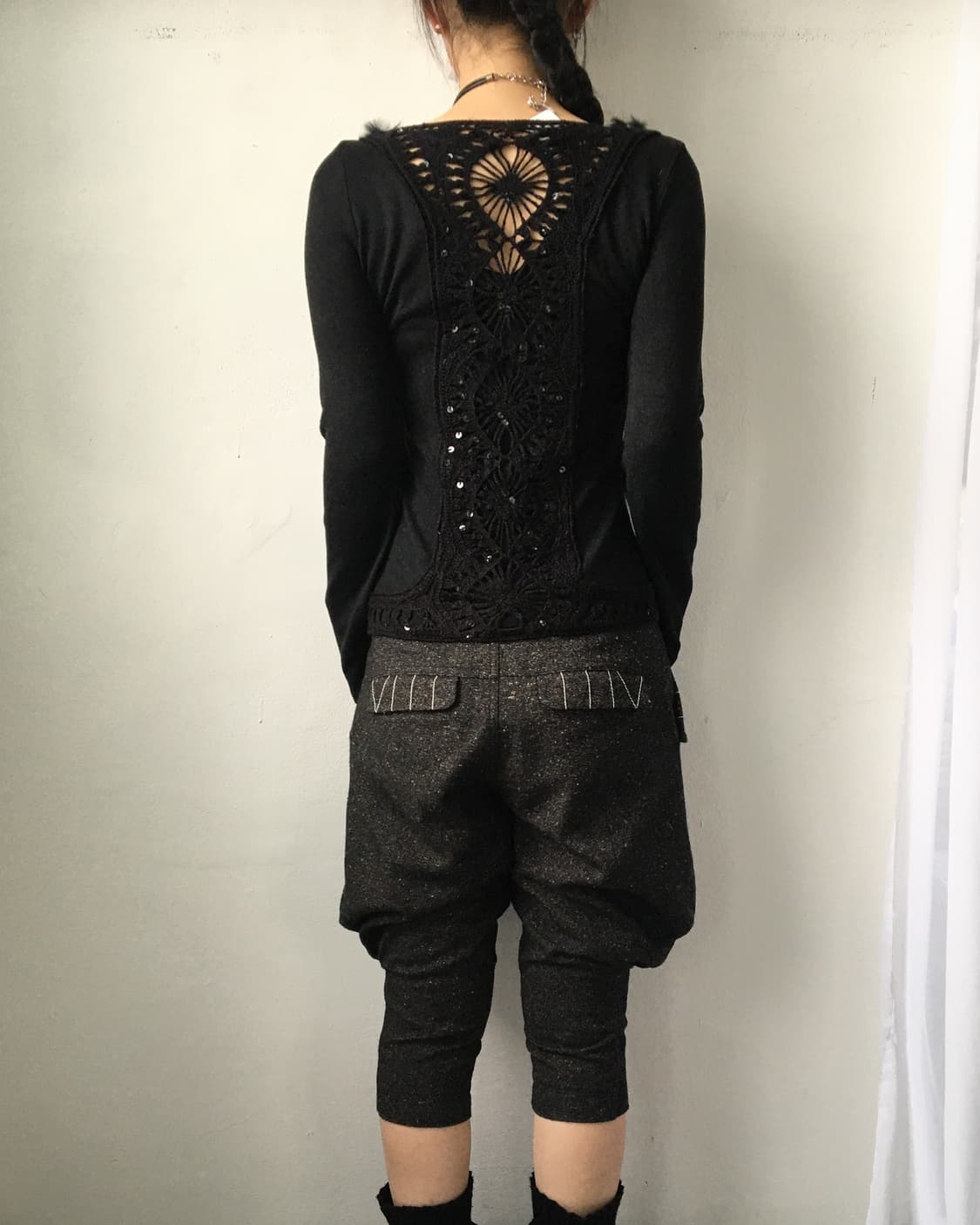 Back crochet point knit 상품이미지7