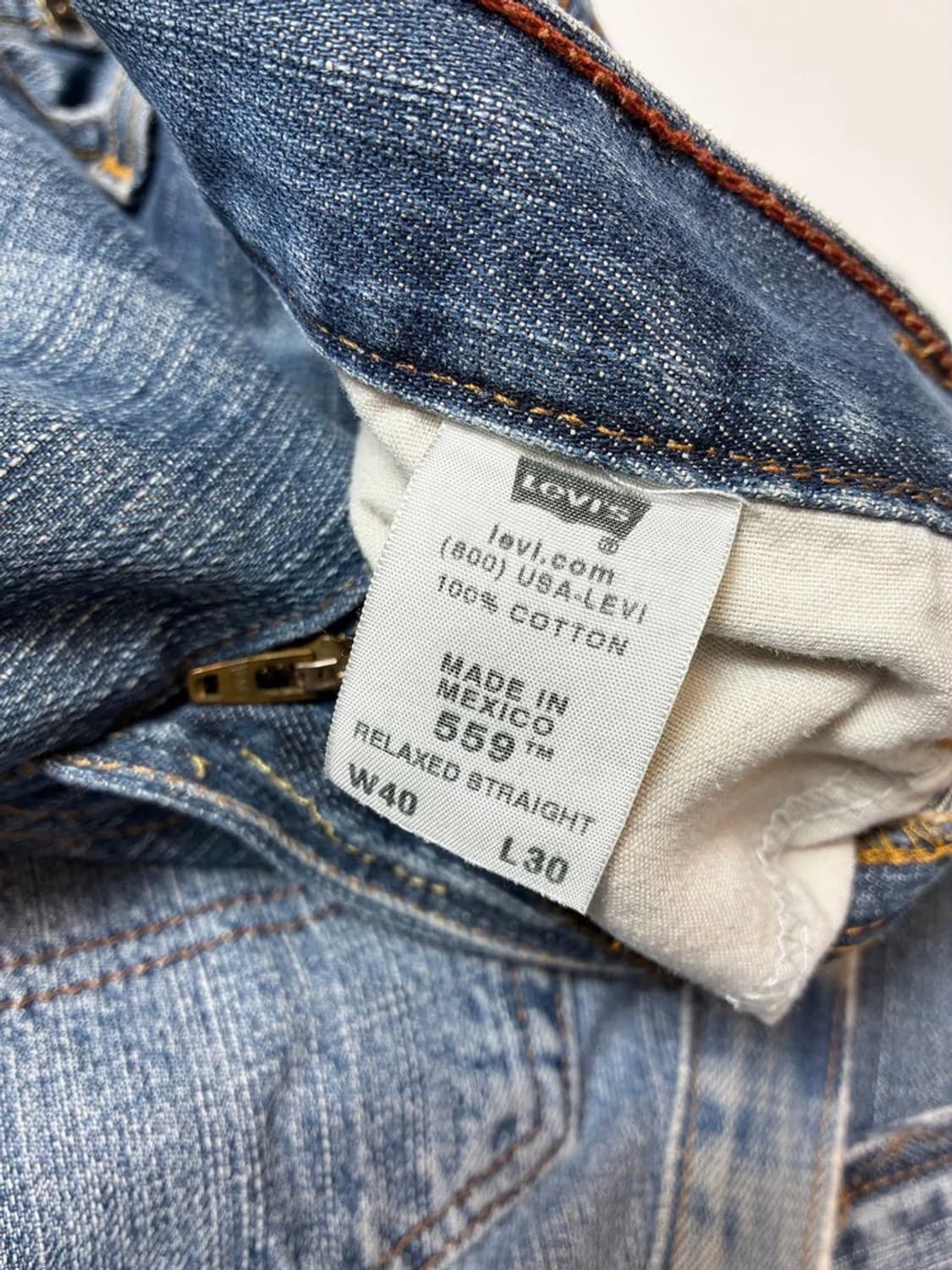 리바이스 559 릴렉스드 커스텀 멀티 포켓 락시크 데님 팬츠 PN8495 상품이미지9