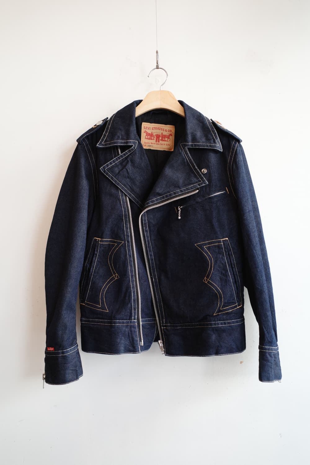 Levis 70911 타입원 데님 라이더 자켓 상품이미지1