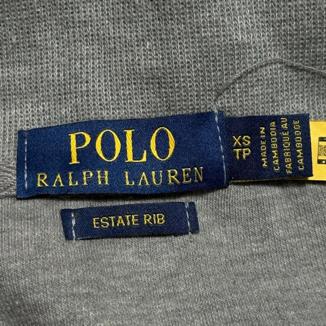 폴로랄프로렌 멀티 포니 그레이 반집업 니트 상품이미지4