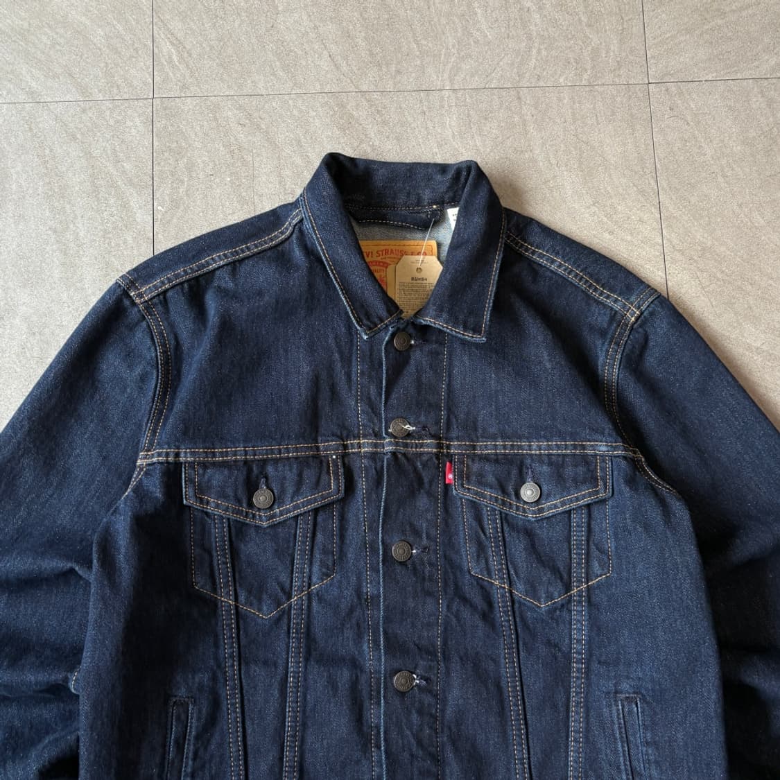 리바이스 정품 타입3 인디고 데님 자켓 상품이미지3