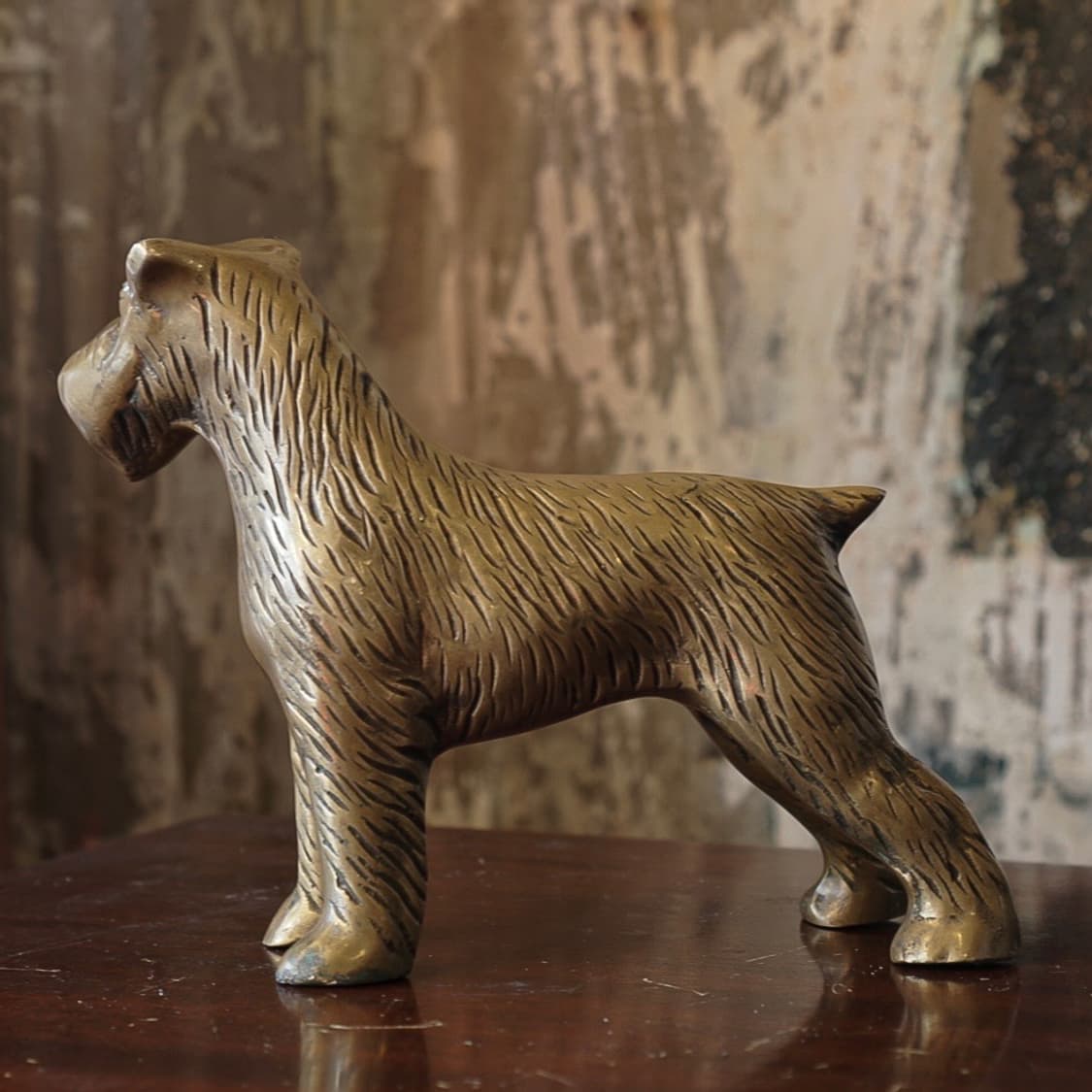 Vintage 황동 슈나이저 테리어 강아지 상품이미지5