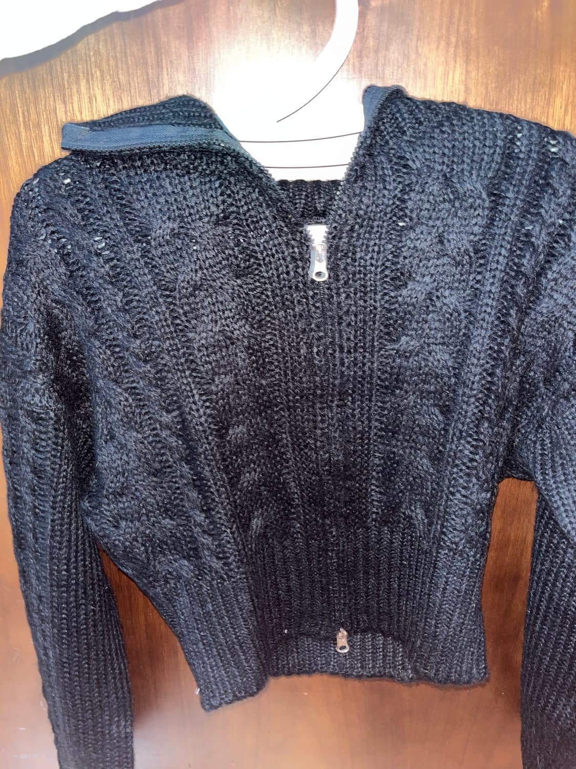 빈티지 블랙 상의 셋업 상품이미지2