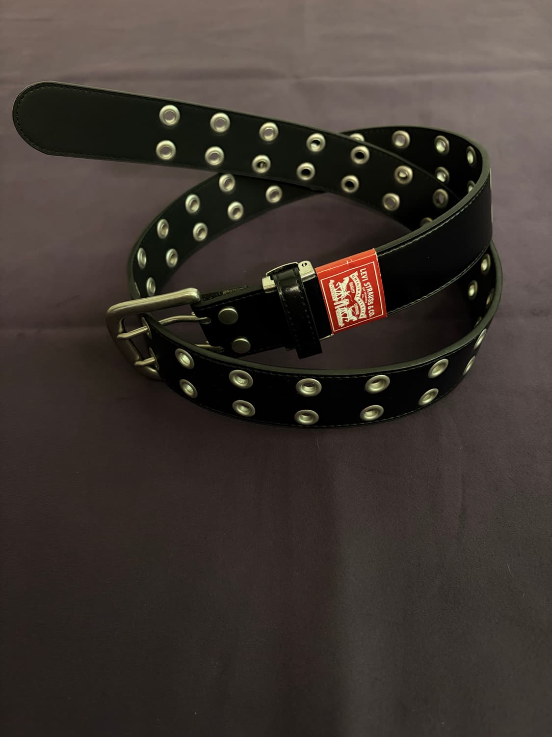 Levi's Double Eyelet Belt 리바이스 더블 아일릿벨트 상품이미지1