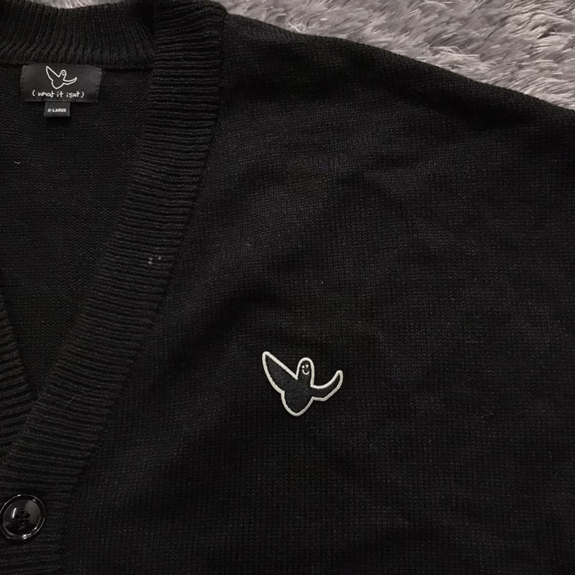 [[XL, A급, 공용] 와릿이즌/마크곤잘레스 블랙 엔젤 가디건#249 상품이미지4